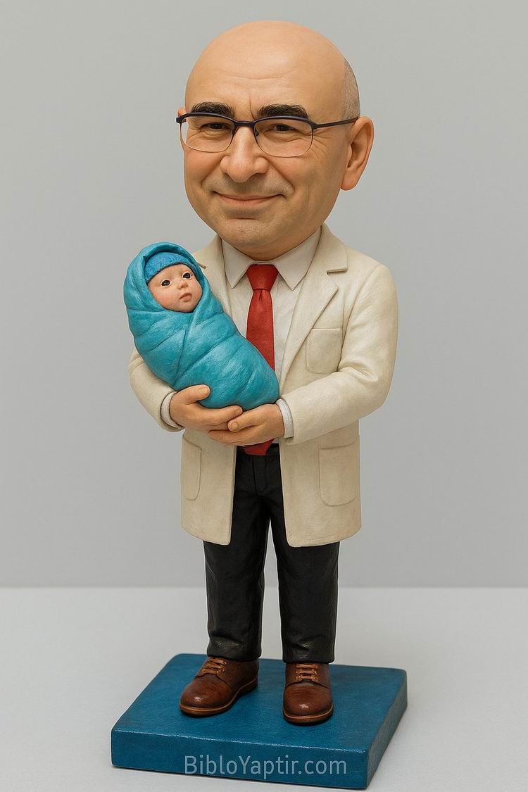 Yapay Zeka g�rselinden ger�ek fig�r/ 3d biblo