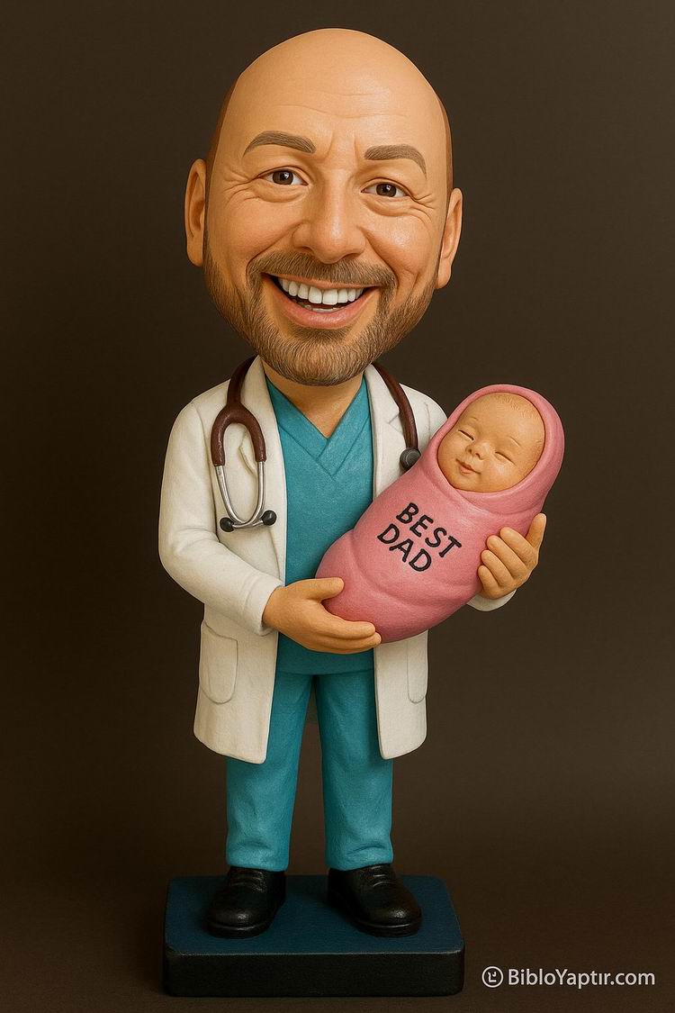 Yapay Zeka g�rselinden ger�ek fig�r/ 3d biblo