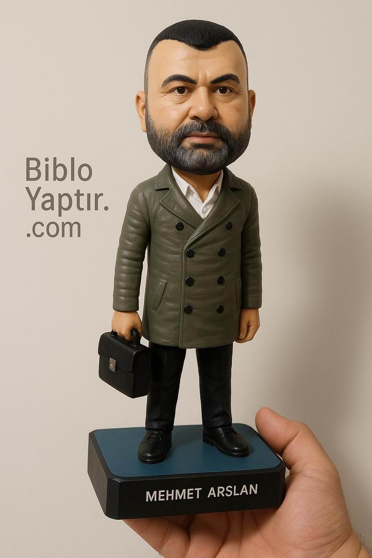 Yapay Zeka g�rselinden ger�ek fig�r/ 3d biblo