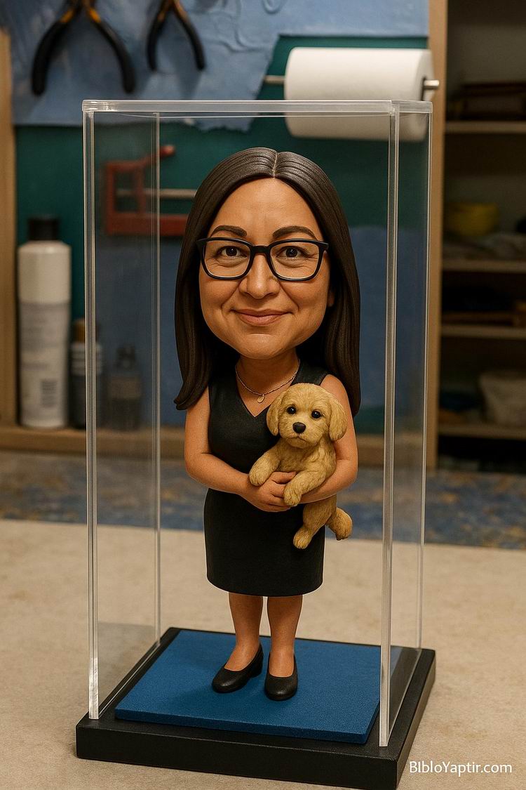 Yapay Zeka g�rselinden ger�ek fig�r/ 3d biblo