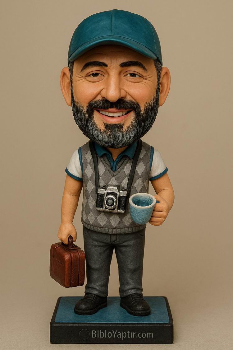 Yapay Zeka g�rselinden ger�ek fig�r/ 3d biblo