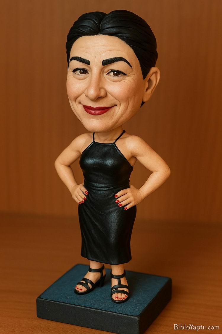 Yapay Zeka g�rselinden ger�ek fig�r/ 3d biblo