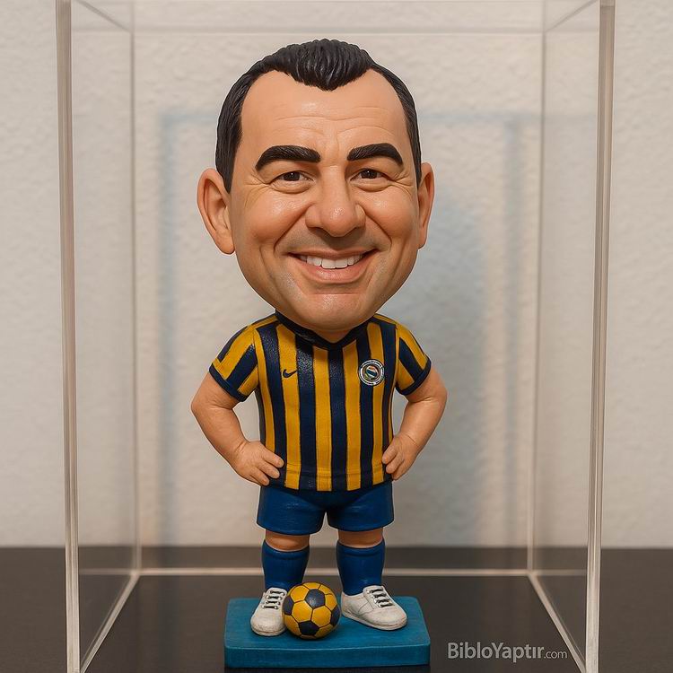 Yapay Zeka g�rselinden ger�ek fig�r/ 3d biblo