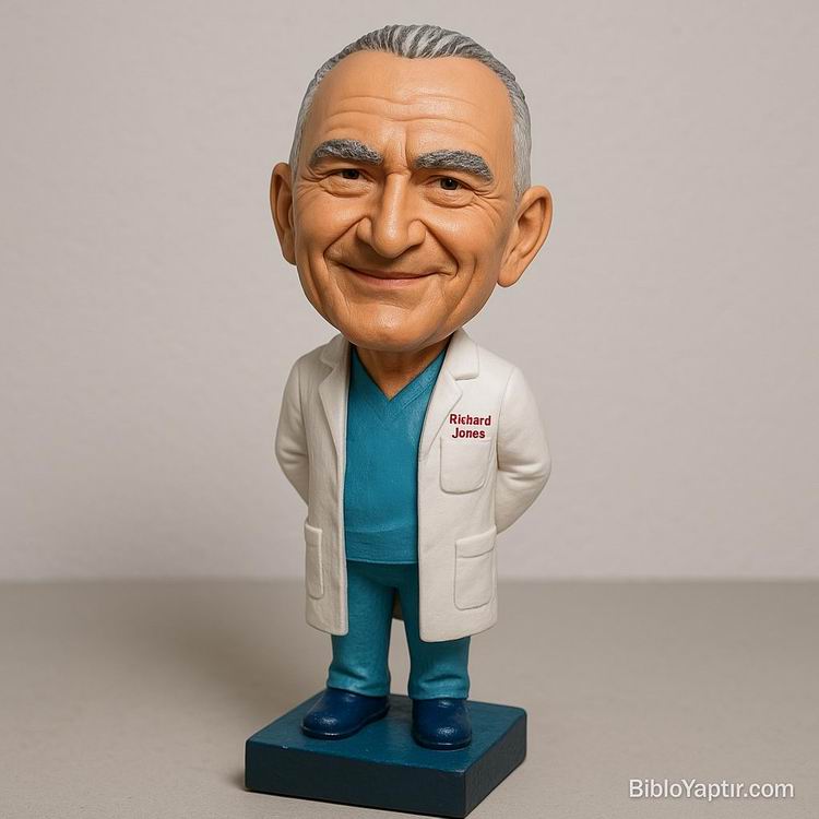 Yapay Zeka g�rselinden ger�ek fig�r/ 3d biblo