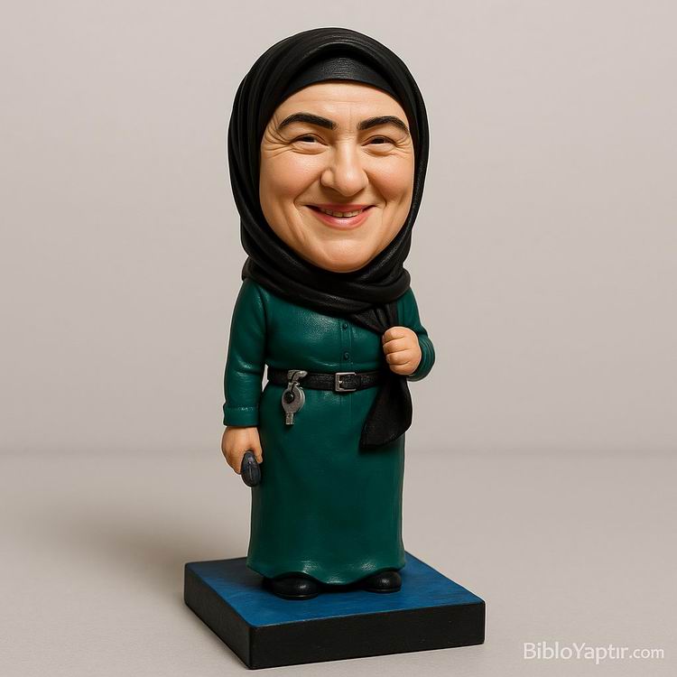 Yapay Zeka g�rselinden ger�ek fig�r/ 3d biblo