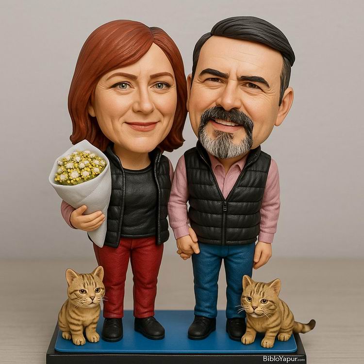 Yapay Zeka g�rselinden ger�ek fig�r/ 3d biblo