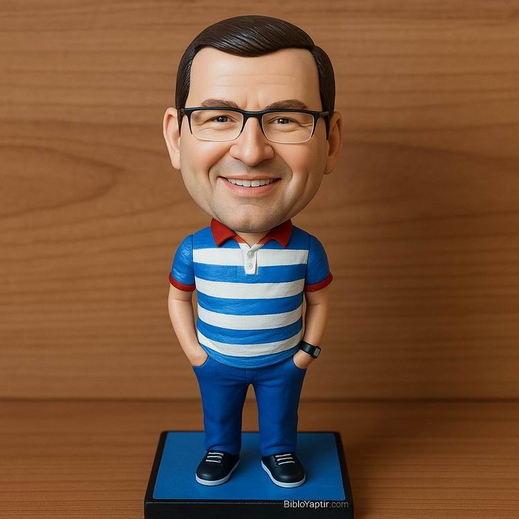 Yapay Zeka g�rselinden ger�ek fig�r/ 3d biblo