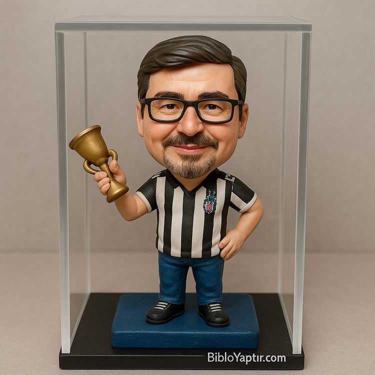 Yapay Zeka g�rselinden ger�ek fig�r/ 3d biblo