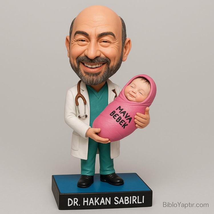 Yapay Zeka g�rselinden ger�ek fig�r/ 3d biblo