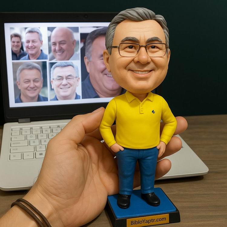 Yapay Zeka g�rselinden ger�ek fig�r/ 3d biblo