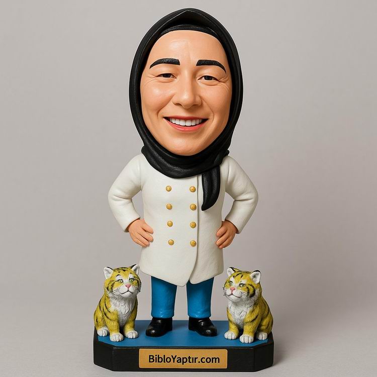 Yapay Zeka g�rselinden ger�ek fig�r/ 3d biblo