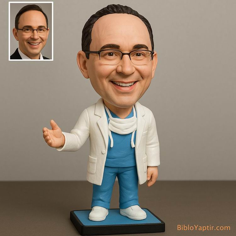 Yapay Zeka g�rselinden ger�ek fig�r/ 3d biblo