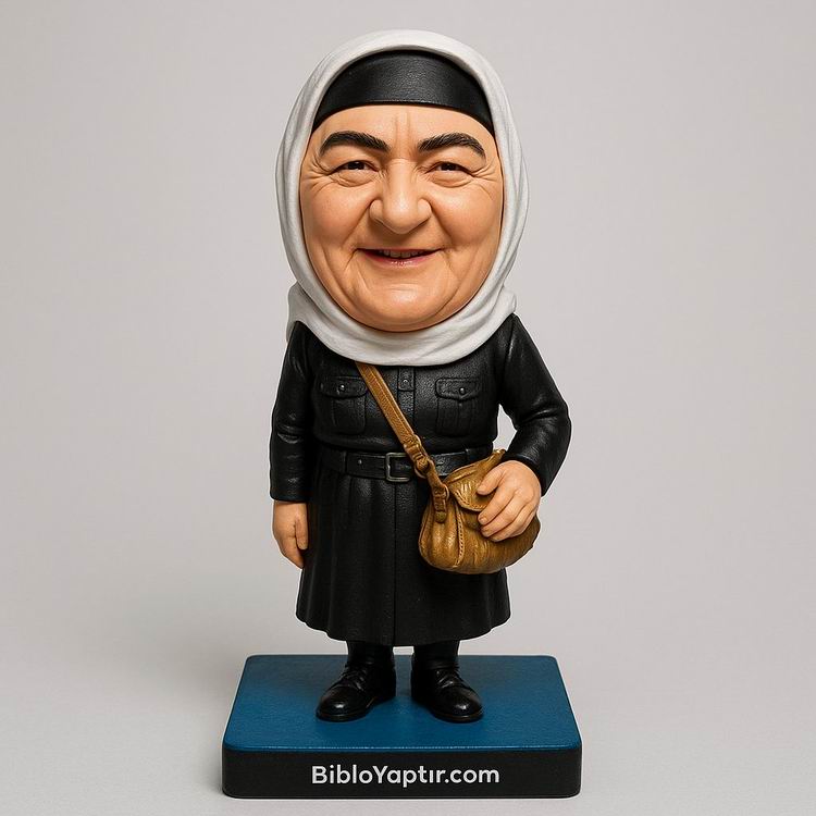 Yapay Zeka g�rselinden ger�ek fig�r/ 3d biblo