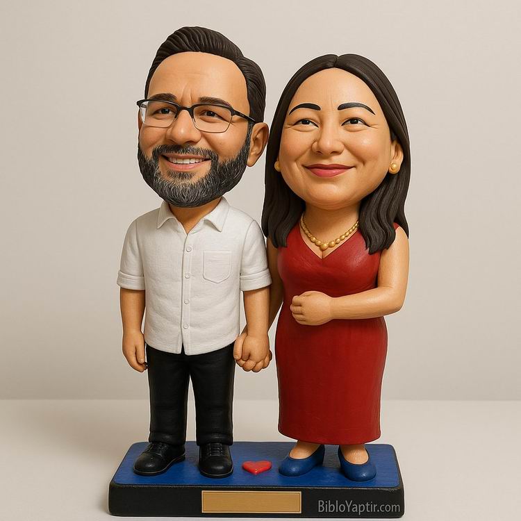 Yapay Zeka g�rselinden ger�ek fig�r/ 3d biblo