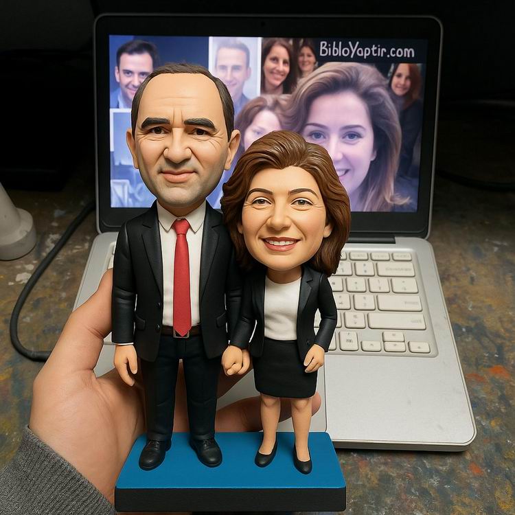 Yapay Zeka g�rselinden ger�ek fig�r/ 3d biblo