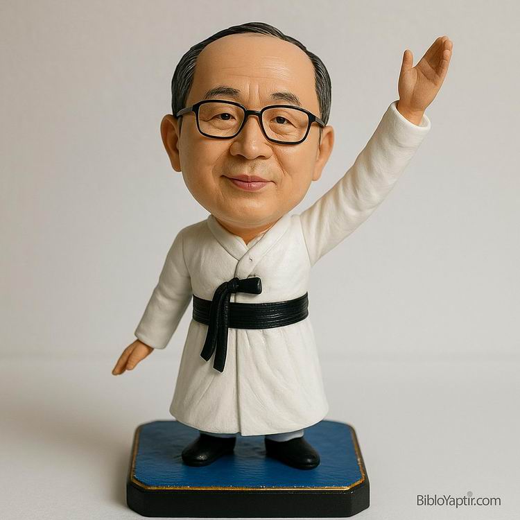 Yapay Zeka g�rselinden ger�ek fig�r/ 3d biblo