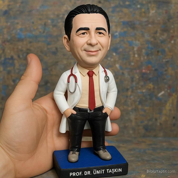 Yapay Zeka g�rselinden ger�ek fig�r/ 3d biblo