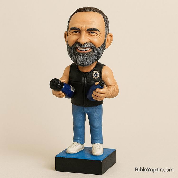 Yapay Zeka g�rselinden ger�ek fig�r/ 3d biblo