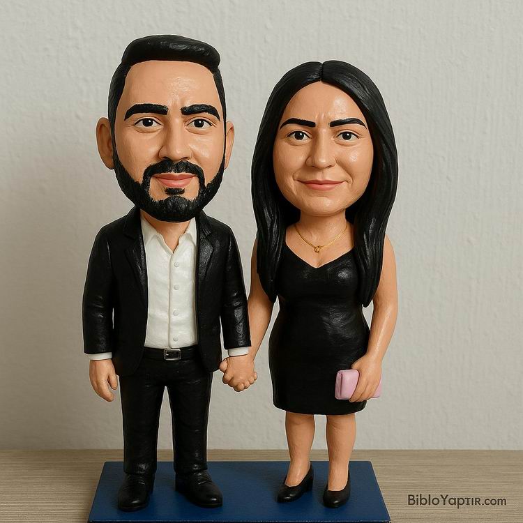 Yapay Zeka g�rselinden ger�ek fig�r/ 3d biblo