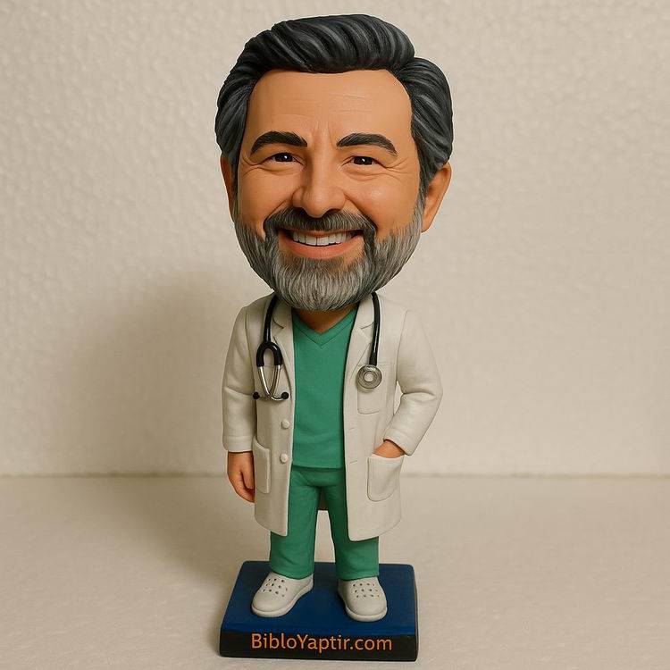 Yapay Zeka g�rselinden ger�ek fig�r/ 3d biblo