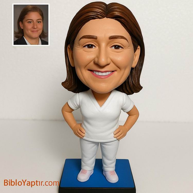 Yapay Zeka g�rselinden ger�ek fig�r/ 3d biblo