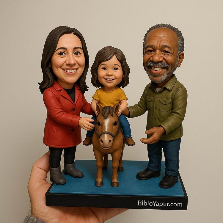 Yapay Zeka g�rselinden ger�ek fig�r/ 3d biblo