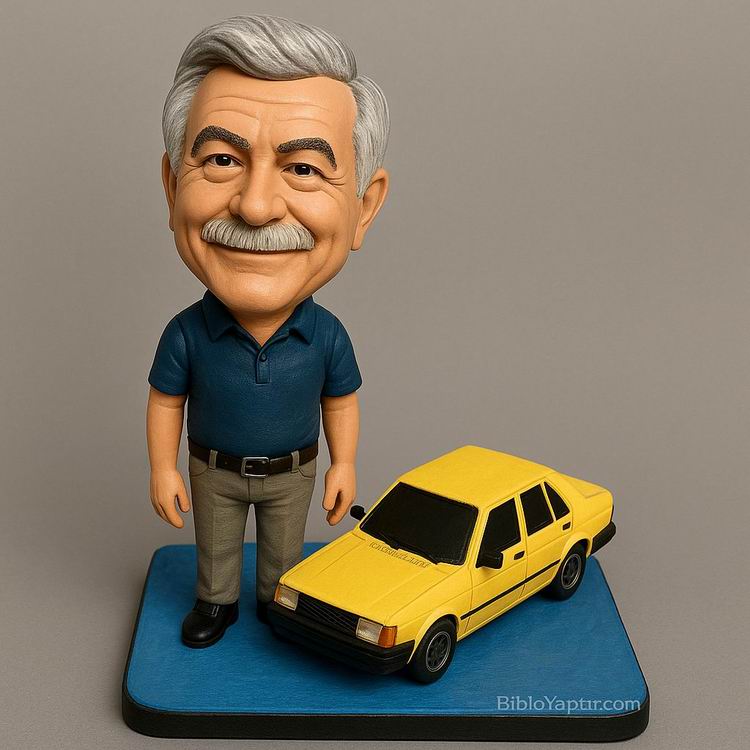 Yapay Zeka g�rselinden ger�ek fig�r/ 3d biblo