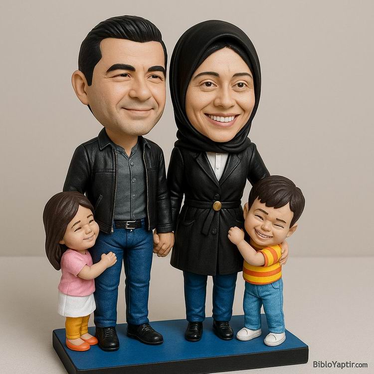 Yapay Zeka g�rselinden ger�ek fig�r/ 3d biblo