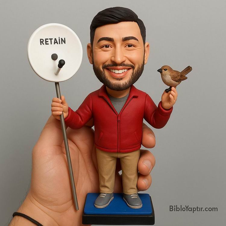 Yapay Zeka g�rselinden ger�ek fig�r/ 3d biblo