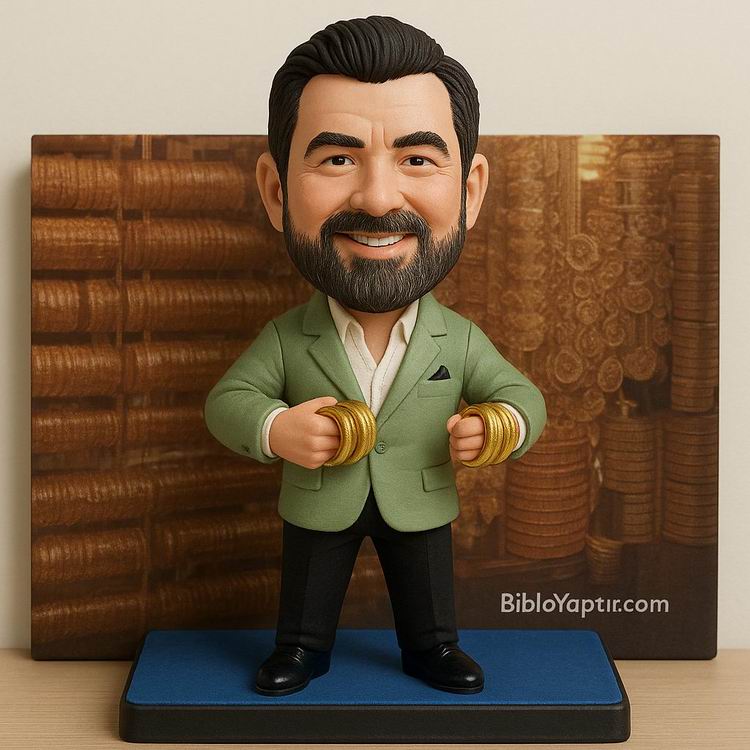 Yapay Zeka g�rselinden ger�ek fig�r/ 3d biblo