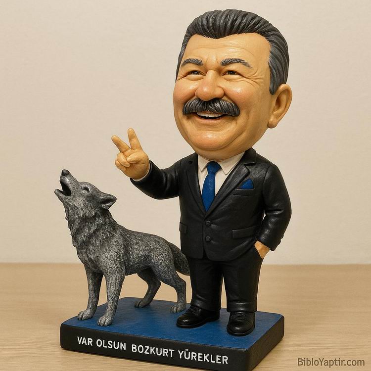 Yapay Zeka g�rselinden ger�ek fig�r/ 3d biblo