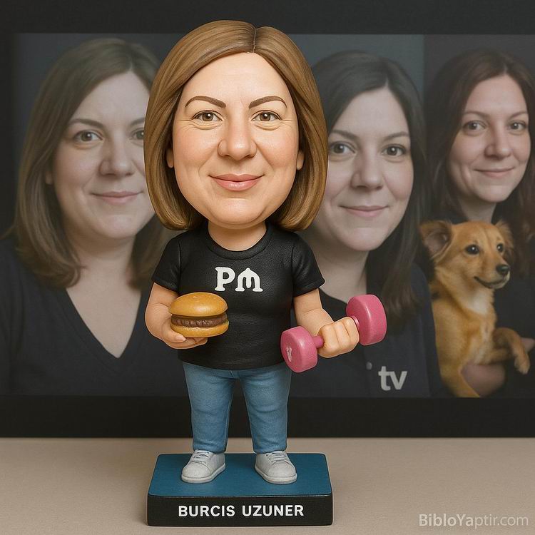 Yapay Zeka g�rselinden ger�ek fig�r/ 3d biblo