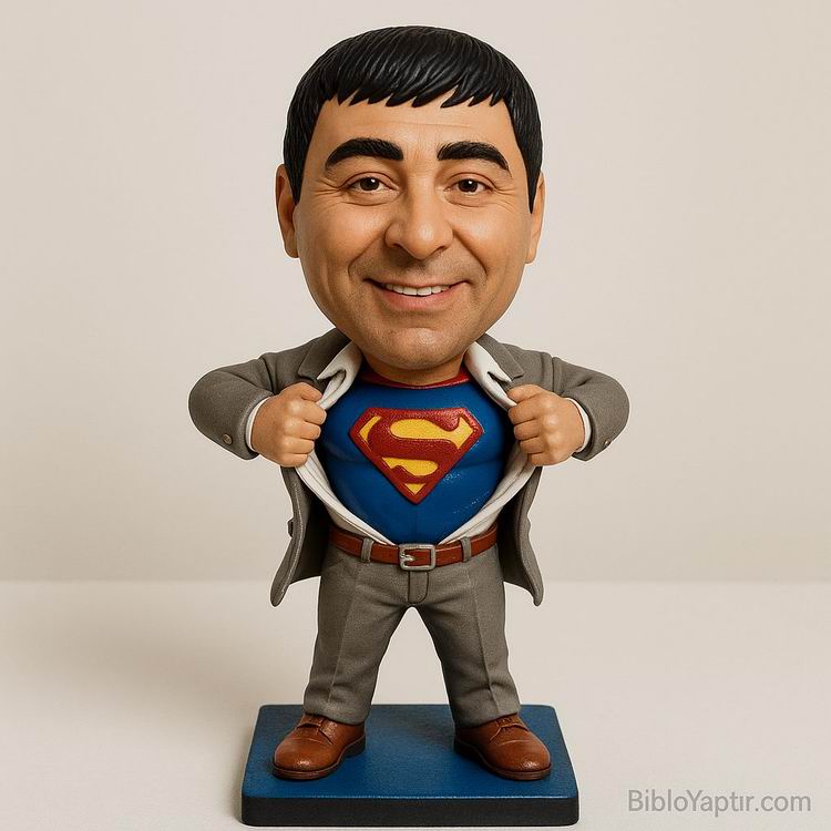 Yapay Zeka g�rselinden ger�ek fig�r/ 3d biblo