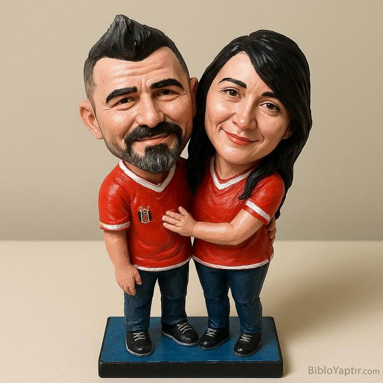 Yapay Zeka g�rselinden ger�ek fig�r/ 3d biblo