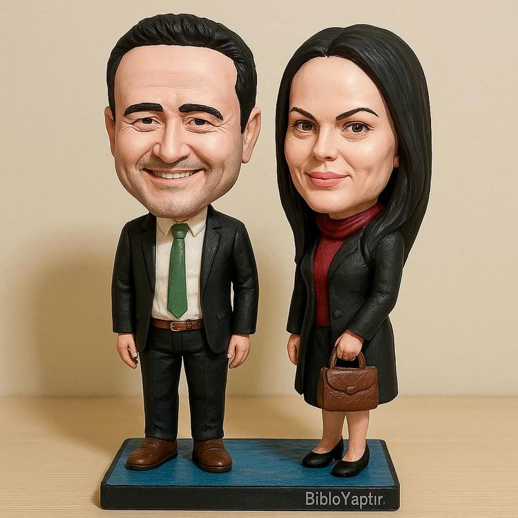 Yapay Zeka g�rselinden ger�ek fig�r/ 3d biblo