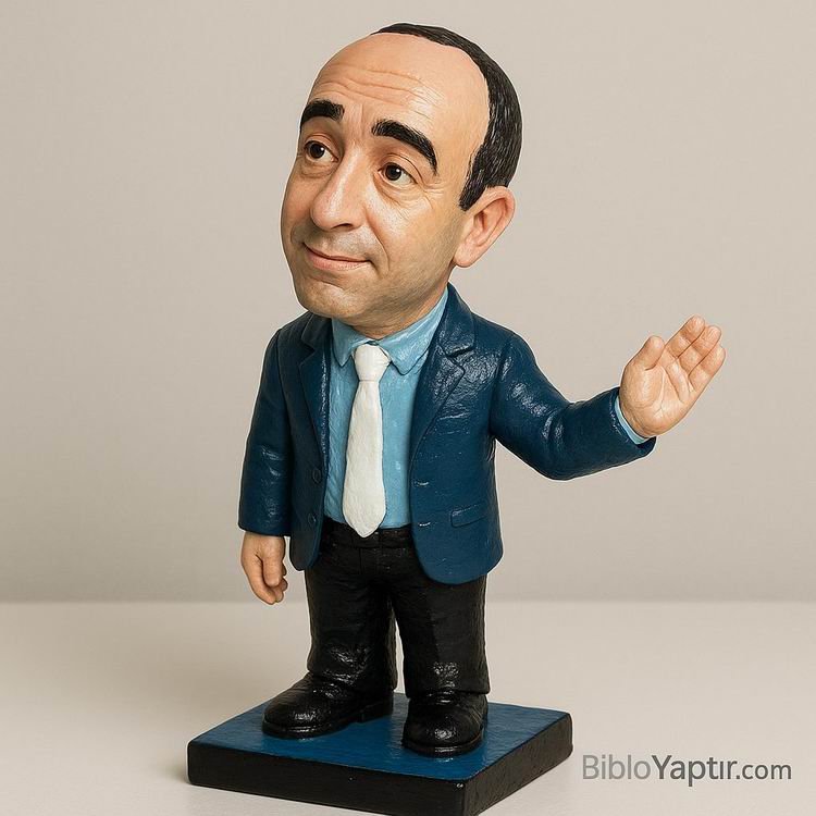 Yapay Zeka g�rselinden ger�ek fig�r/ 3d biblo