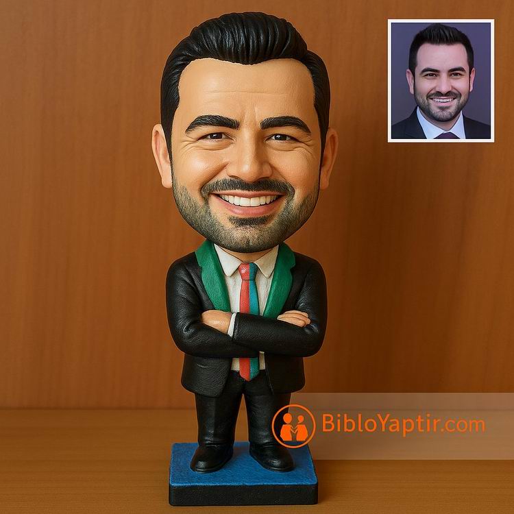 Yapay Zeka g�rselinden ger�ek fig�r/ 3d biblo