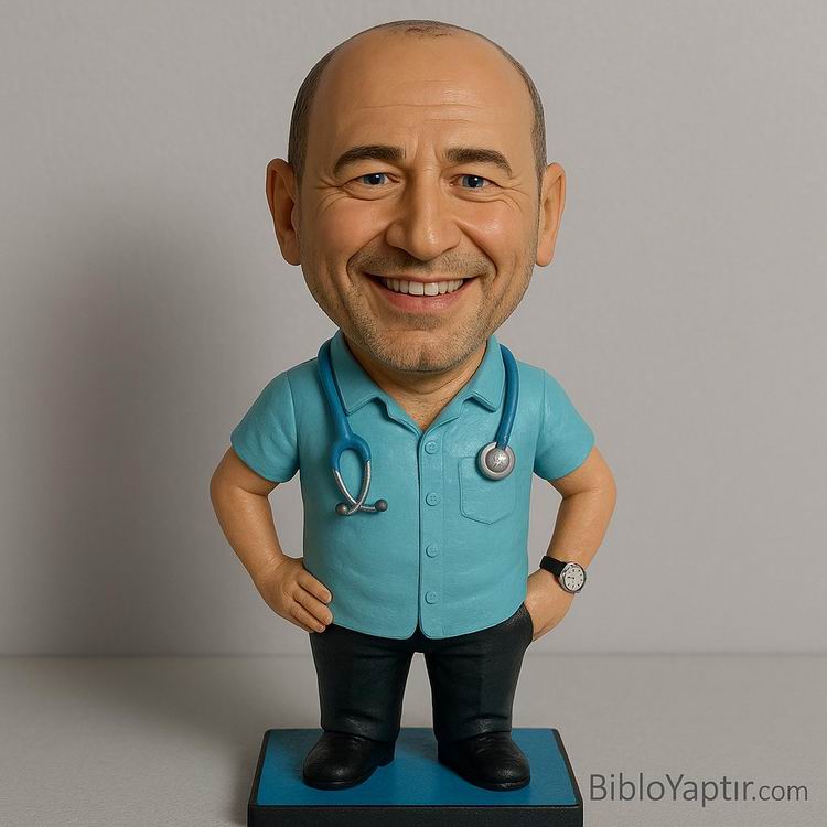 Yapay Zeka g�rselinden ger�ek fig�r/ 3d biblo