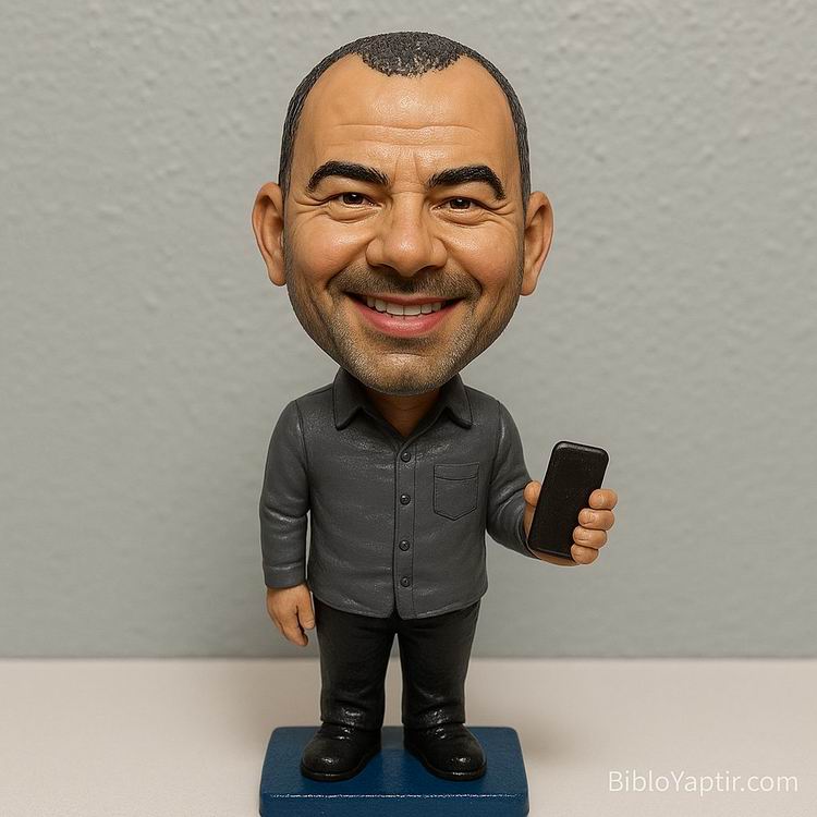 Yapay Zeka g�rselinden ger�ek fig�r/ 3d biblo