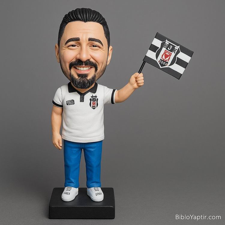 Yapay Zeka g�rselinden ger�ek fig�r/ 3d biblo