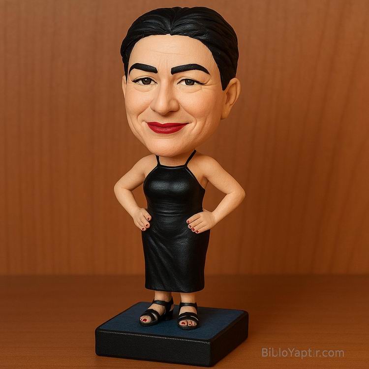 Yapay Zeka g�rselinden ger�ek fig�r/ 3d biblo