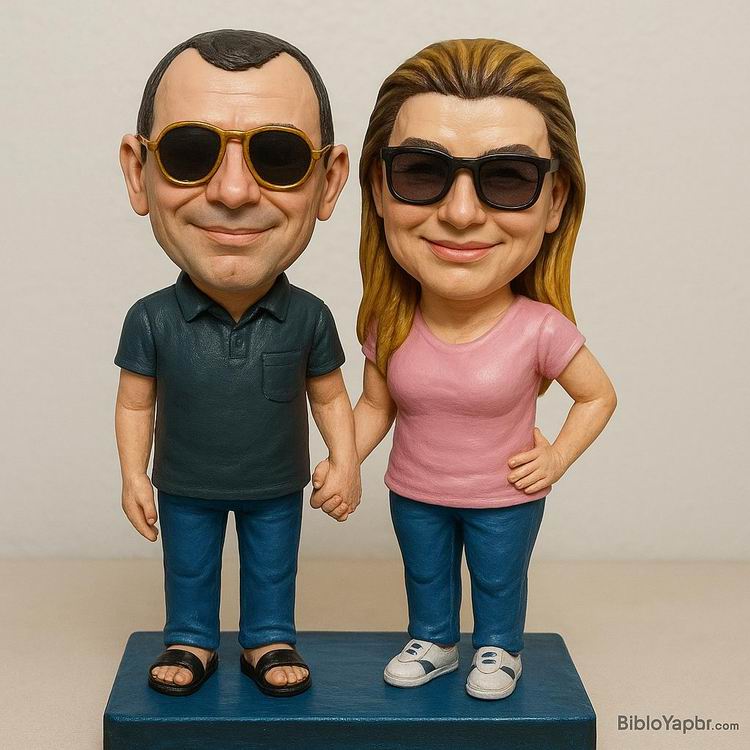 Yapay Zeka g�rselinden ger�ek fig�r/ 3d biblo