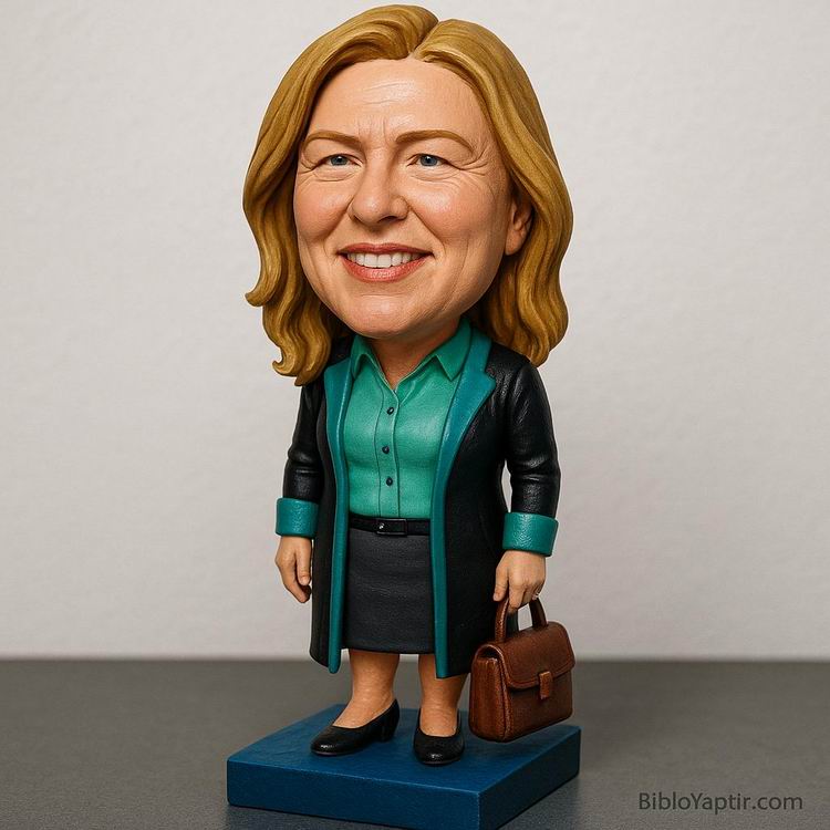 Yapay Zeka g�rselinden ger�ek fig�r/ 3d biblo