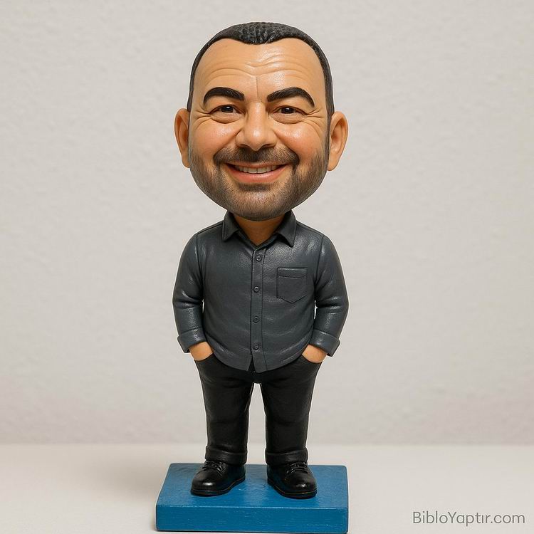 Yapay Zeka g�rselinden ger�ek fig�r/ 3d biblo