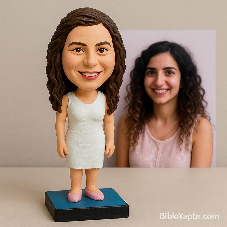 Yapay Zeka g�rselinden ger�ek fig�r/ 3d biblo