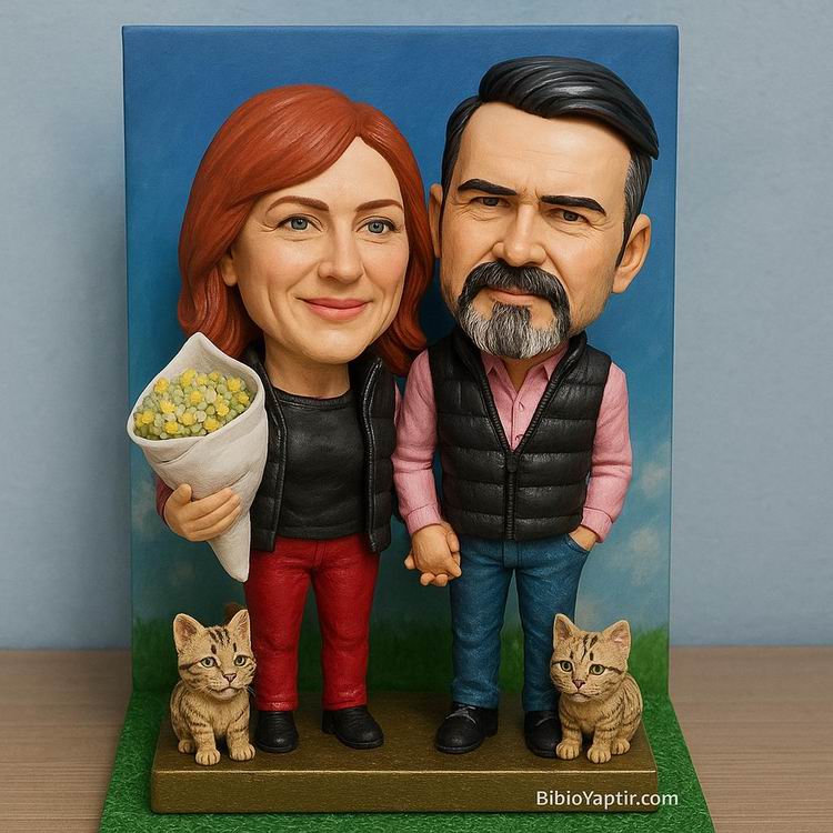 Yapay Zeka g�rselinden ger�ek fig�r/ 3d biblo