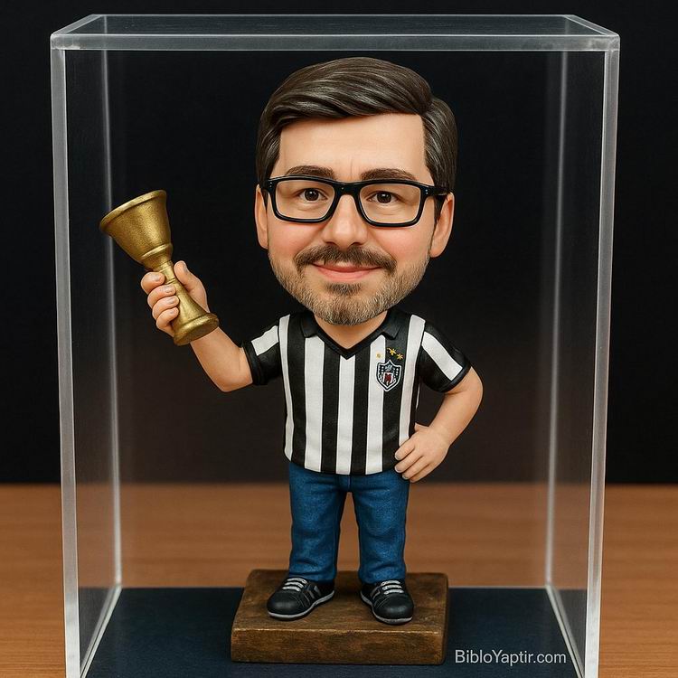 Yapay Zeka g�rselinden ger�ek fig�r/ 3d biblo