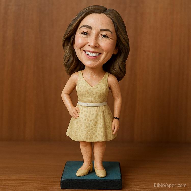 Yapay Zeka g�rselinden ger�ek fig�r/ 3d biblo