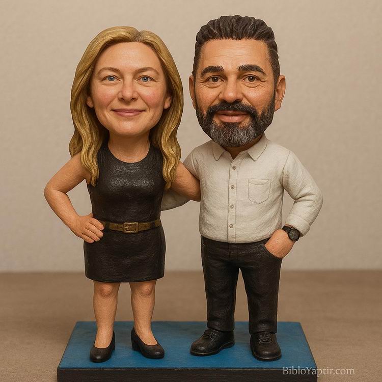 Yapay Zeka g�rselinden ger�ek fig�r/ 3d biblo