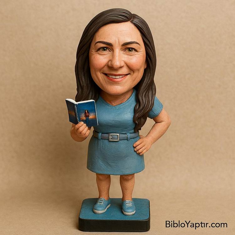 Yapay Zeka g�rselinden ger�ek fig�r/ 3d biblo